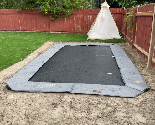 Inground Trampoline Installations