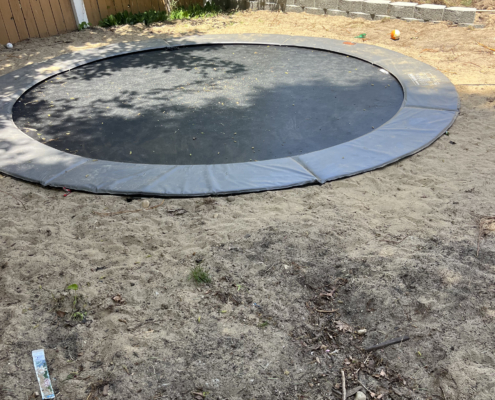 Inground Trampoline Installations